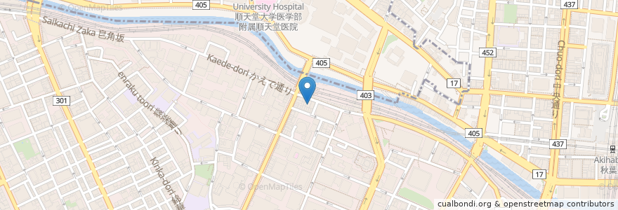 Mapa de ubicacion de Pronto en اليابان, 東京都, 千代田区.