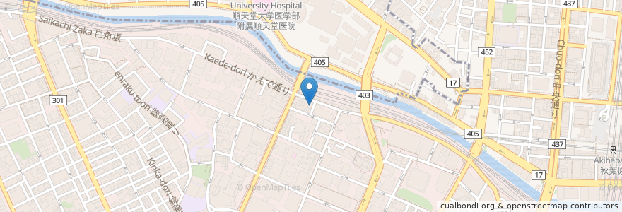 Mapa de ubicacion de 吉野家 en Japão, Tóquio, 千代田区.