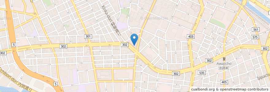 Mapa de ubicacion de 旅のすみか en Japan, Tokio, 千代田区.