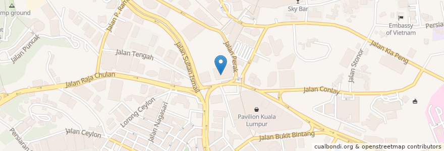 Mapa de ubicacion de Na-kd bar en Malaisie, Selangor, Kuala Lumpur.