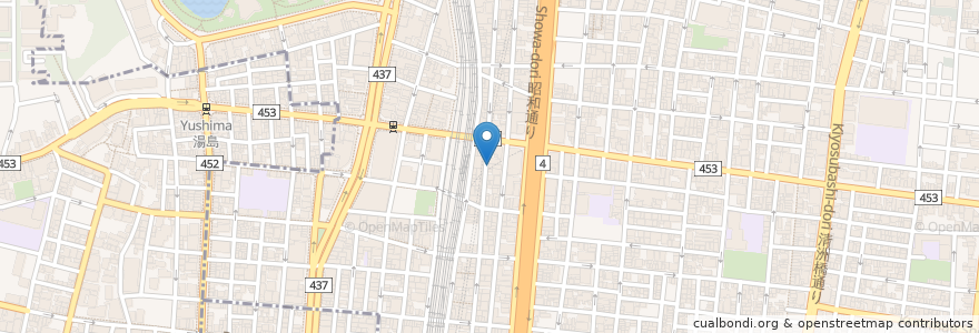Mapa de ubicacion de 大ちゃん en اليابان, 東京都, 台東区.