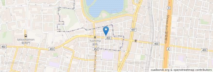 Mapa de ubicacion de すなっくゆう en Japan, Tokyo, Taito.