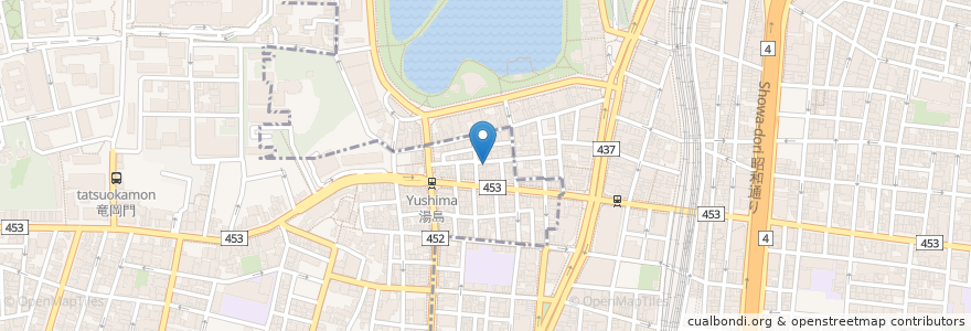 Mapa de ubicacion de 鮨 山葵 en Japan, Tokio, 台東区.