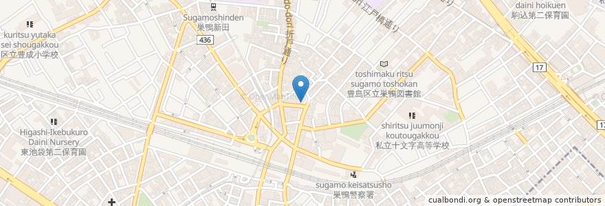 Mapa de ubicacion de パズルキッチン en 日本, 東京都, 豊島区.