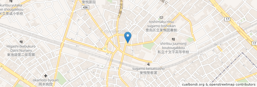 Mapa de ubicacion de ニッポンレンタカー en Japon, Tokyo, 豊島区.