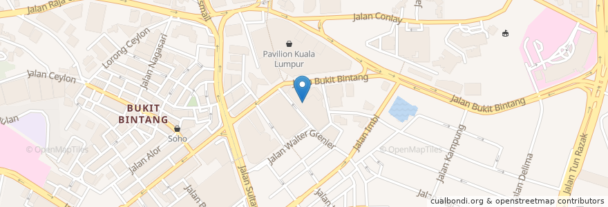 Mapa de ubicacion de 고려정 en 말레이시아, 슬랑오르, 쿠알라룸푸르.
