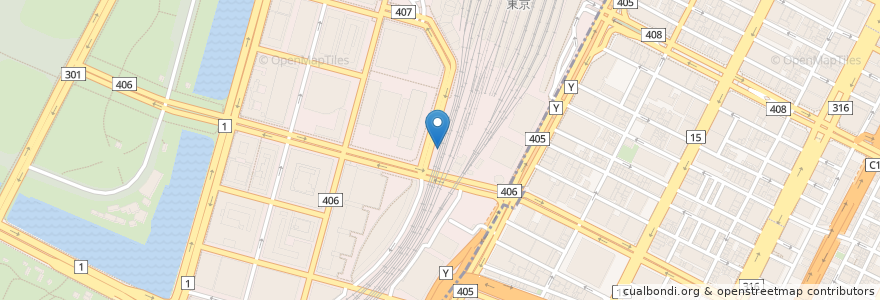 Mapa de ubicacion de Brace en 日本, 東京都, 千代田区.