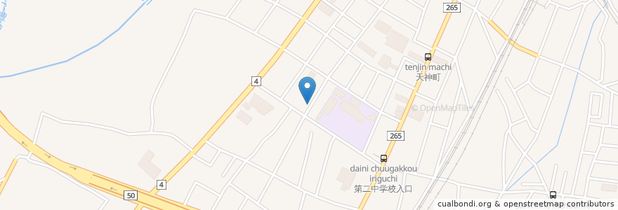 Mapa de ubicacion de コーヒータイム en 일본, 도치기현, 小山市.