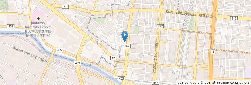Mapa de ubicacion de Sevens en 日本, 東京都, 千代田区.