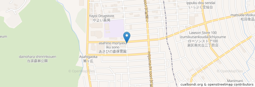 Mapa de ubicacion de Royale Terrasse en Japon, Préfecture De Miyagi, 仙台市.