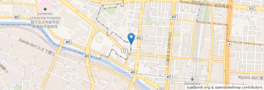 Mapa de ubicacion de 酒亭 Tako en 日本, 東京都, 千代田区.