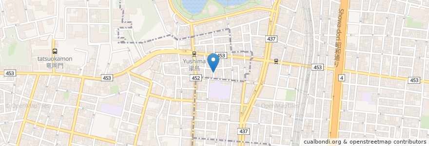 Mapa de ubicacion de SNACKウェルス en 일본, 도쿄도, 다이토구.
