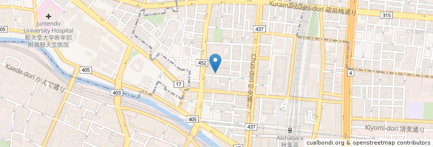 Mapa de ubicacion de Live & Bar ZEST en 日本, 東京都, 千代田区.
