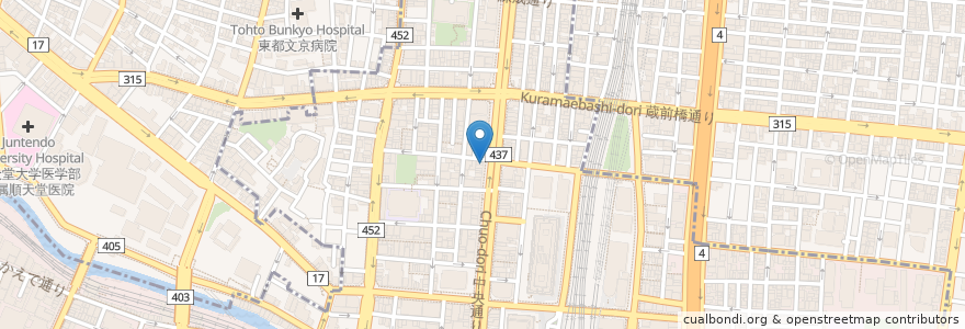 Mapa de ubicacion de AIN SOPH AUR en 日本, 東京都.