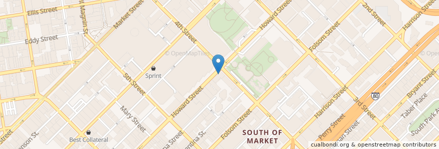 Mapa de ubicacion de Super Duper en Estados Unidos De América, California, San Francisco, San Francisco.