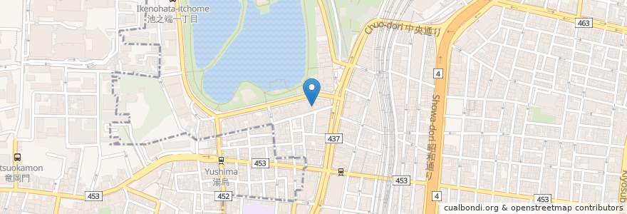 Mapa de ubicacion de パンダメンタル・ビューティークリニック en Japan, 東京都, 台東区.
