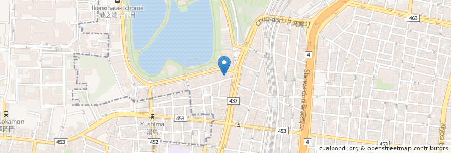 Mapa de ubicacion de Girls Bar Lounge Smile en اليابان, 東京都, 台東区.