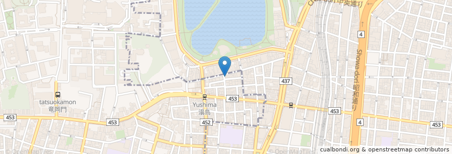 Mapa de ubicacion de アートスペース喜屋 en 日本, 東京都, 台東区.