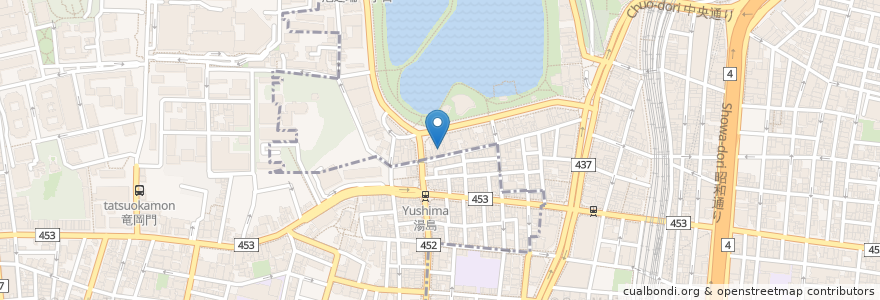 Mapa de ubicacion de スナック真樹 en Japão, Tóquio, 台東区.
