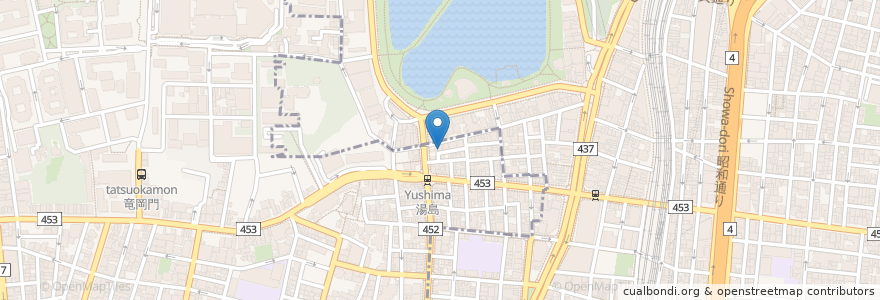 Mapa de ubicacion de CLUBジュール en Japón, Tokio, Taito.