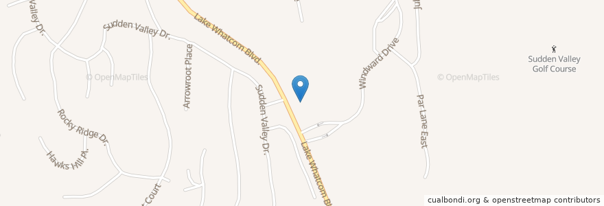 Mapa de ubicacion de Fire Station #22 (Sudden Valley) en ایالات متحده آمریکا, واشنگتن, Whatcom County, Sudden Valley.