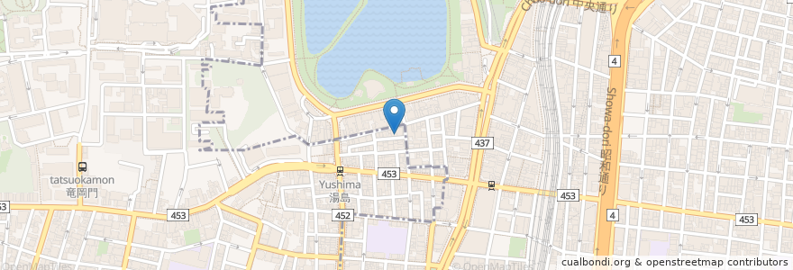 Mapa de ubicacion de Club Ray en Japón, Tokio, Taito.