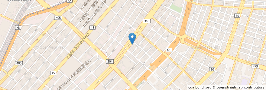 Mapa de ubicacion de CARINA iLCHIANTI en Japonya, 東京都, 中央区.