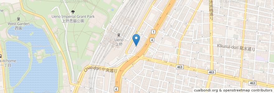 Mapa de ubicacion de 浜松町第一クリニック en 日本, 東京都, 台東区.