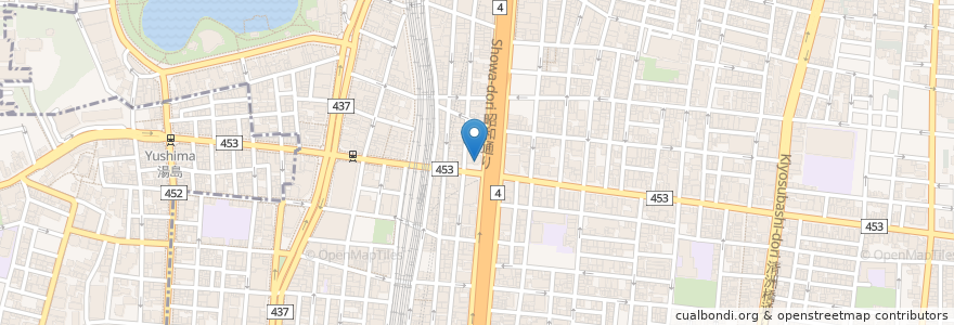 Mapa de ubicacion de ルノアール en Japão, Tóquio, 台東区.