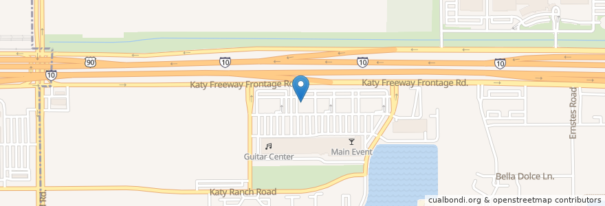 Mapa de ubicacion de Brewingz Sports Bar & Grill en 미국, 텍사스, Harris County.