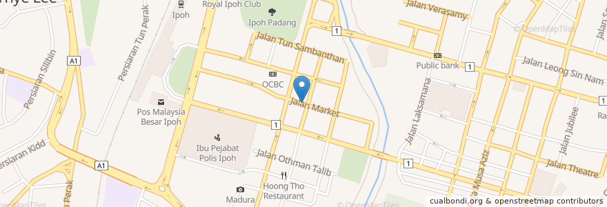 Mapa de ubicacion de No. 29 Barrista Cafe en Malásia, Perak.