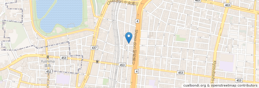 Mapa de ubicacion de BAR L.Azath en 日本, 东京都/東京都, 台東区.