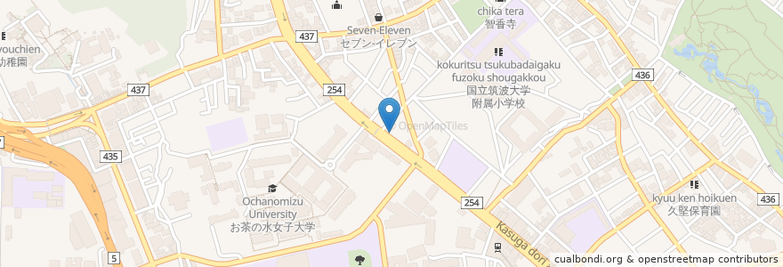 Mapa de ubicacion de 生粋 花のれん en اليابان, 東京都, 文京区.