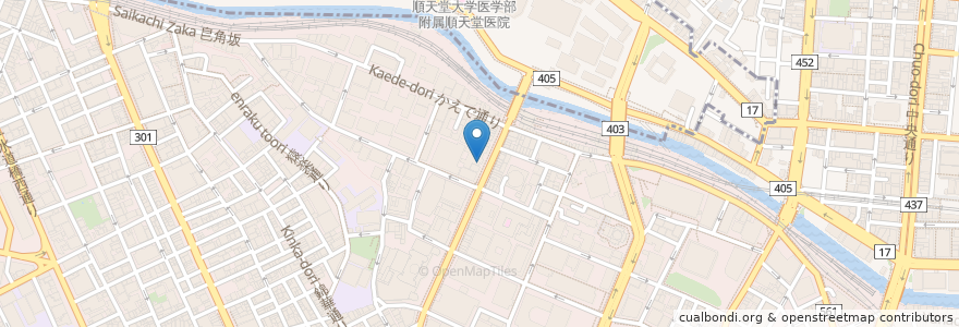 Mapa de ubicacion de Matsukiyo en Japan, Tokyo, Chiyoda.