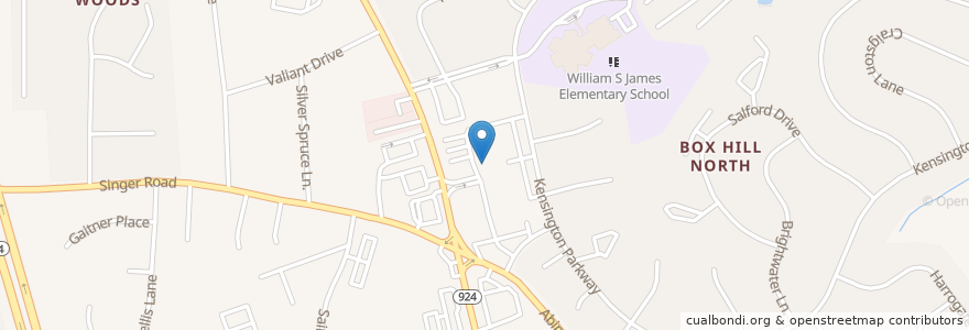 Mapa de ubicacion de Family Dentistry - Davis Vida DDS en United States, Maryland, Harford County, Bel Air South.