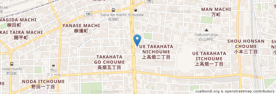 Mapa de ubicacion de ビクトリー en Jepun, 愛知県, 名古屋市, 中川区.