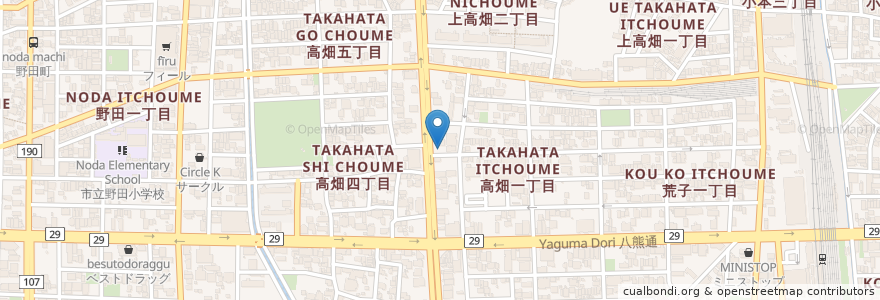 Mapa de ubicacion de 三井のリパーク en 日本, 愛知県, 名古屋市, 中川区.