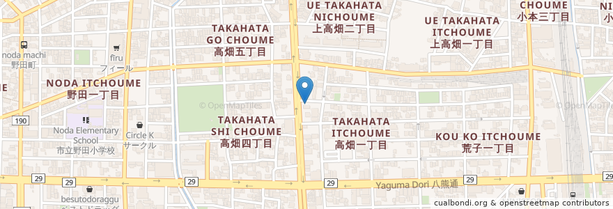 Mapa de ubicacion de 三井のリパーク en Japon, Préfecture D'Aichi, 名古屋市, 中川区.