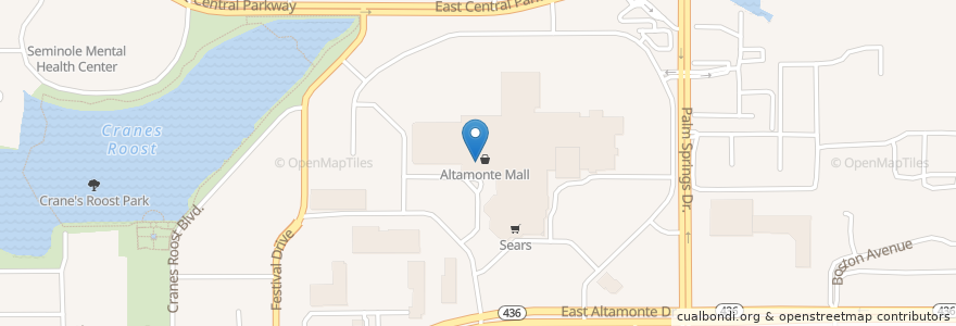 Mapa de ubicacion de Photos en Estados Unidos Da América, Flórida, Seminole County, Altamonte Springs.