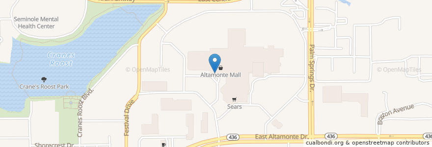 Mapa de ubicacion de Villa Italian en United States, Florida, Seminole County, Altamonte Springs.