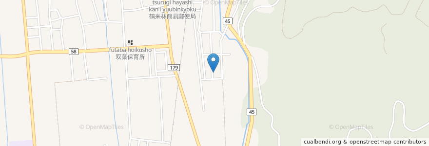 Mapa de ubicacion de 南坂尻町集会所 en 日本, 石川県, 白山市.