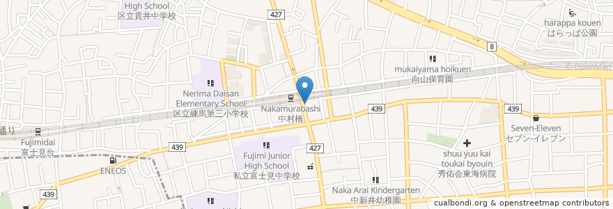 Mapa de ubicacion de セイジョー en 日本, 东京都/東京都, 練馬区.