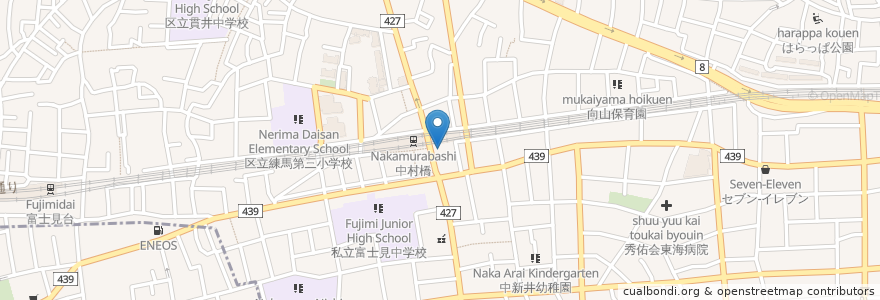 Mapa de ubicacion de 村さ来 en 日本, 东京都/東京都, 練馬区.