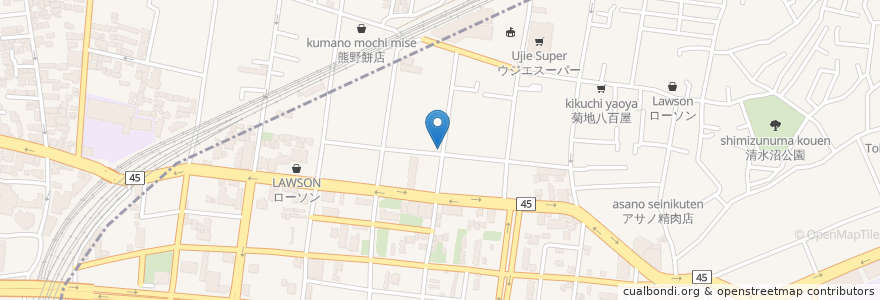 Mapa de ubicacion de 音々猫 en 日本, 宮城県, 仙台市, 青葉区, 宮城野区.