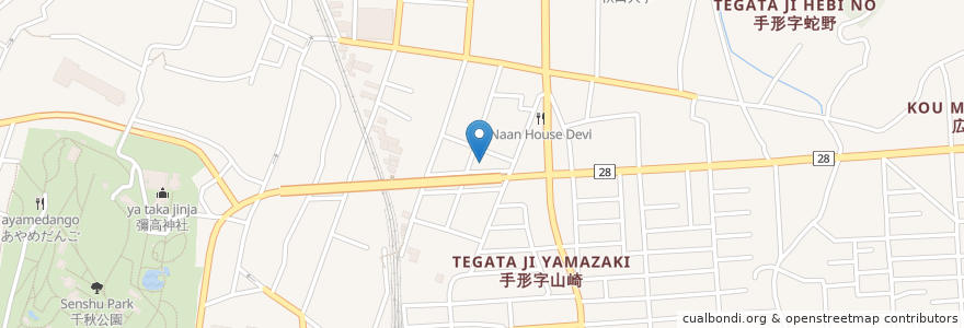 Mapa de ubicacion de やしち en 日本, 秋田県, 秋田市.