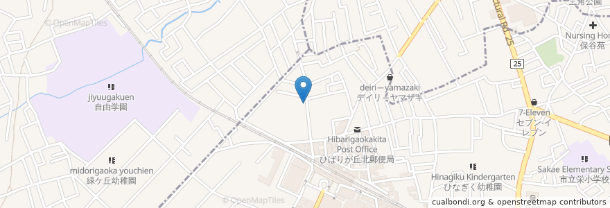 Mapa de ubicacion de 炭火焼肉あぶり亭 en 日本, 東京都.