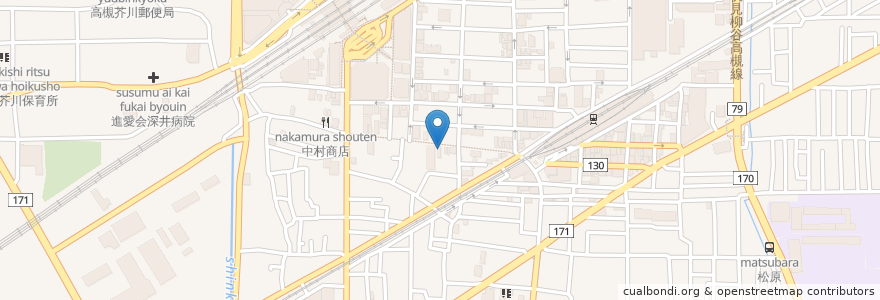 Mapa de ubicacion de マクドナルド 高槻センター街店 en ژاپن, 大阪府, 高槻市.