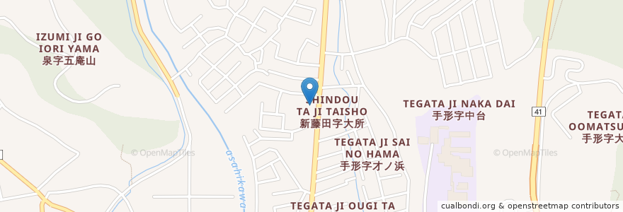 Mapa de ubicacion de かがや内科医院 en Japan, 秋田県, 秋田市.
