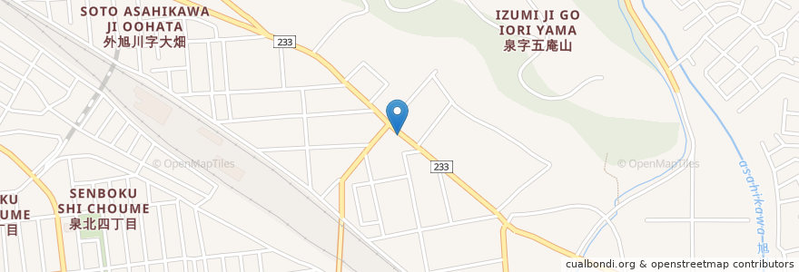 Mapa de ubicacion de 一休寿し en Japan, 秋田県, 秋田市.