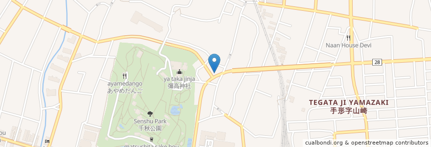 Mapa de ubicacion de 武田歯科医院 en Japón, Prefectura De Akita, 秋田市.